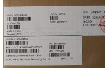 Lenovo 5CB1J02486 Tastatur inkl. Topcase ASM_BEL L82QE NFPSG