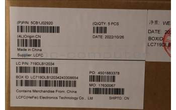 Lenovo 5CB1J02920 Tastatur inkl. TopcaseASM_CZE/SLKL82U1I/G_FP_U