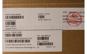 Lenovo 5CB1J03904 Tastatur inkl. Topcase ASM_JPN L82UF FPAG