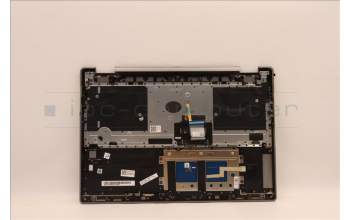 Lenovo 5CB1J03988 C-Cover with keyboard, Czech Slovakian, Arctic Grey, Non-FingerPrint, UK