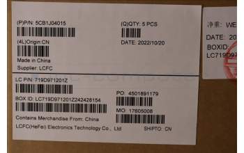 Lenovo 5CB1J04015 Tastatur inkl. Topcase ASM_THAI L82UF NFPSG