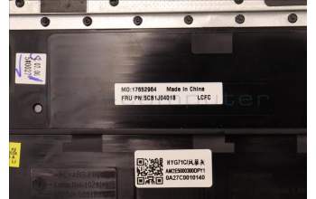 Lenovo 5CB1J04018 Tastatur inkl. Topcase ASM_EURO ENGL82UFNFPSG