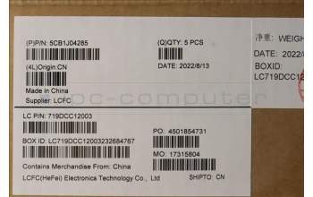 Lenovo 5CB1J04285 Tastatur inkl. Topcase ASM_ENG L82TF RGBOG