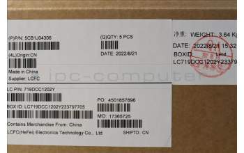 Lenovo 5CB1J04306 Tastatur inkl. Topcase schweiz L82TF RGBOG