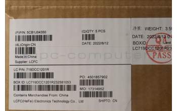 Lenovo 5CB1J04350 Tastatur inkl. Topcase ASM_EURO ENG L82TF WHOG