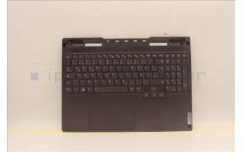 Lenovo 5CB1J04387 C-Cover with keyboard,German,Storm Grey,White Backlight