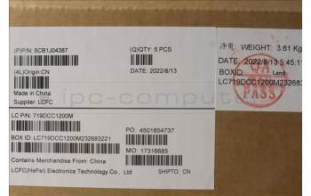 Lenovo 5CB1J04387 Tastatur inkl. Topcase deutsch L82TF WHSG