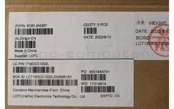 Lenovo 5CB1J04397 Tastatur inkl. Topcase ASM_POR L82TF WHSG