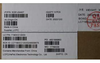 Lenovo 5CB1J04407 Tastatur inkl. Topcase ASM_JPN L82TF WHSG