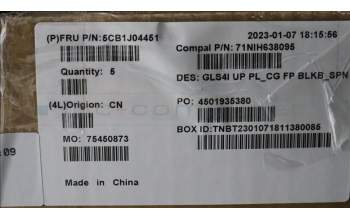 Lenovo 5CB1J04451 Tastatur inkl. TopcaseASM_SPA C82SD PLCG FPBL