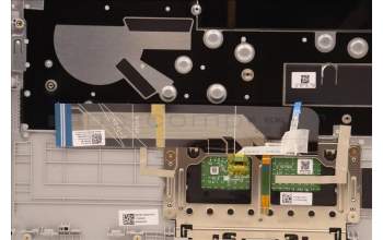 Lenovo 5CB1J05258 C-Cover with keyboard, Belgian, Cloud Grey, Backlight, Non-Fingerprint, UK