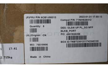 Lenovo 5CB1J05313 Tastatur inkl. TopcaseASM_POR C82SD PLSG NFPBL