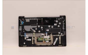Lenovo 5CB1J08520 C-Cover with keyboard, English, Storm Grey, Backlight, Fingerprint, US