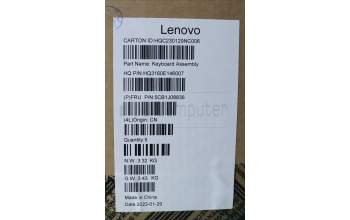 Lenovo 5CB1J08836 Tastatur inkl. Topcase ASM_SLV H 82SN STGY DIS