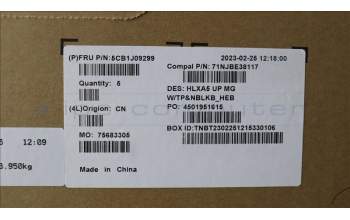 Lenovo 5CB1J09299 Tastatur inkl. Topcase ASM_HBW C21DJ MGNBL