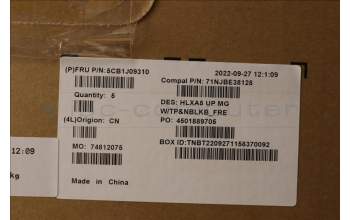 Lenovo 5CB1J09310 Tastatur inkl. Topcase ASM_FRA C21DJ MGNBL