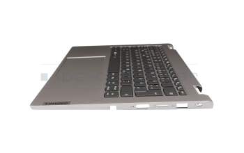 5CB1J10024 Original Lenovo Tastatur inkl. Topcase DE (deutsch) schwarz/grau mit Backlight