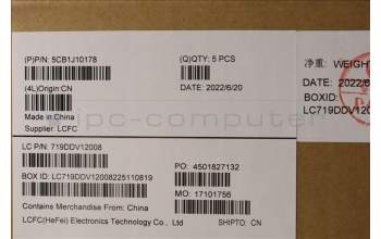 Lenovo 5CB1J10178 Tastatur inkl. Topcase ASM_FRA L82T0