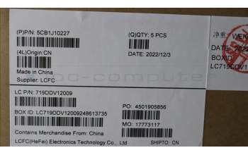 Lenovo 5CB1J10227 Tastatur inkl. Topcase ASM_FRA/ENG L82T0