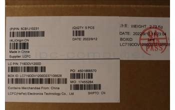 Lenovo 5CB1J10231 Tastatur inkl. Topcase ASM_HBW L82T0