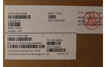 Lenovo 5CB1J10238 Tastatur inkl. Topcase ASM_LA SPA L82T0