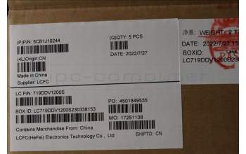 Lenovo 5CB1J10244 Tastatur inkl. Topcase schweiz L82T0