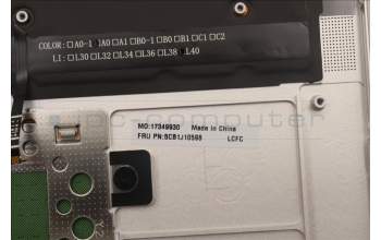 Lenovo 5CB1J10598 Tastatur inkl. Topcase ASM_UK L82T0