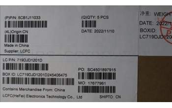 Lenovo 5CB1J11033 Tastatur inkl. Topcase ASM_POR L82QF FPSB