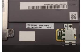 Lenovo 5CB1J11064 Tastatur inkl. Topcase ASM_NORDIC L82QF FPSG