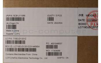 Lenovo 5CB1J11088 Tastatur inkl. Topcase ASM_JPN L82QF NFPSB