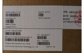 Lenovo 5CB1J11101 Tastatur inkl. Topcase schweiz L82QF NFPSB