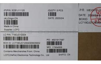 Lenovo 5CB1J11120 Tastatur inkl. Topcase ASM_JPN L82QF NFPSG