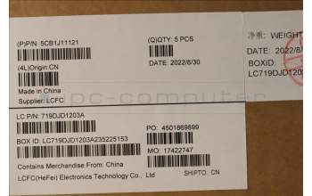 Lenovo 5CB1J11121 Tastatur inkl. Topcase ASM_ITA L82QF NFPSG