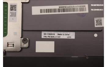 Lenovo 5CB1J11127 Tastatur inkl. Topcase deutsch L82QF NFPSG