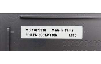 Lenovo 5CB1J11136 Tastatur inkl. Topcase ASM_THAI L82QF NFPSG