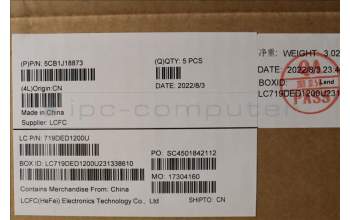 Lenovo 5CB1J18873 Tastatur inkl. Topcase ASM_HIN L82TW DIS