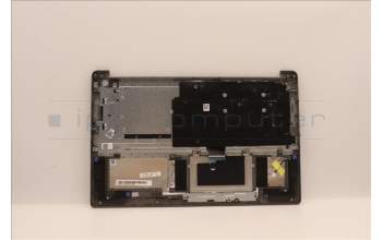 Lenovo 5CB1J18954 C-Cover with keyboard,US English Euro,Platinum Grey,FingerPrint