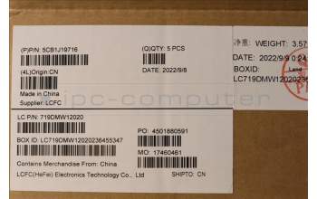 Lenovo 5CB1J19716 Tastatur inkl. Topcase ASM_SLV L82V7 NFPAB