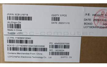 Lenovo 5CB1J19718 Tastatur inkl. Topcase ASM_EURO ENG L82V7NFPAB