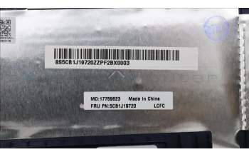 Lenovo 5CB1J19720 Tastatur inkl. Topcase ASM_BUL L82V7 NFPAB