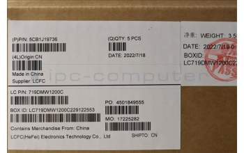 Lenovo 5CB1J19736 Tastatur inkl. Topcase ASM_KOR L82V7 NFPGY