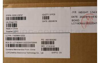 Lenovo 5CB1J19747 Tastatur inkl. Topcase ASM_SLV L82V7 NFPGY