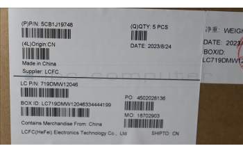 Lenovo 5CB1J19748 Tastatur inkl. Topcase schweiz L82V7 NFPGY