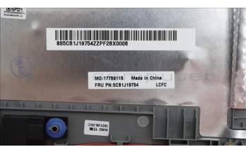 Lenovo 5CB1J19754 Tastatur inkl. Topcase ASM_UKR L82V7 NFPGY
