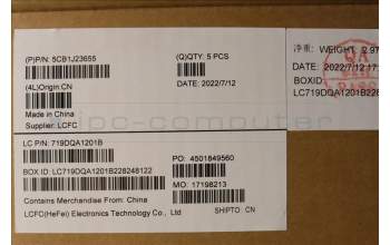 Lenovo 5CB1J23655 Tastatur inkl. Topcase ASM_HBW L82UT SG