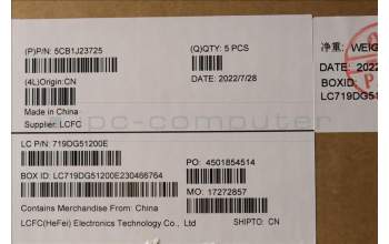 Lenovo 5CB1J23725 Tastatur inkl. Topcase ASM_FRA L21EK MGR