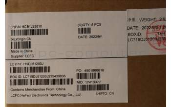 Lenovo 5CB1J23810 Tastatur inkl. Topcase ASM_JPN L82TK_DT