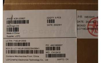 Lenovo 5CB1J23827 Tastatur inkl. Topcase schweiz L82TK_DT