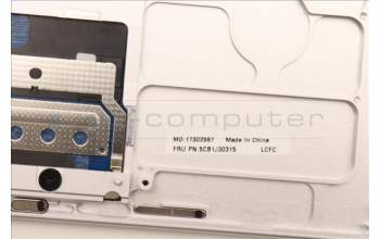 Lenovo 5CB1J30315 Tastatur inkl. Topcase ASM_NORDICL82TK_UG