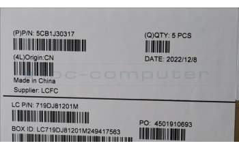 Lenovo 5CB1J30317 C-Cover with keyboard,Russian